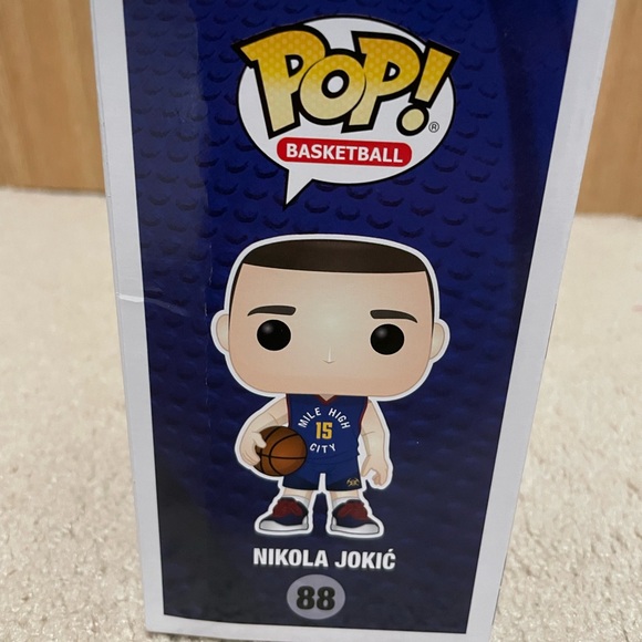 Nikola Jokic Signed Autographed Funko Pop #88 Denver Nuggets NBA Hologram w/COA - Picture 4 of 4